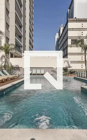 Studio para alugar com 24m², 1 quarto e sem vaga Studio para alugar com 24m², 1 quarto e sem vagaÁrea comum - Piscina