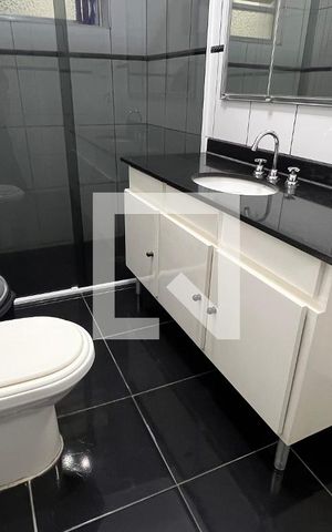 Apartamento para alugar com 82m², 2 quartos e sem vaga Apartamento para alugar com 82m², 2 quartos e sem vagaBanheiro