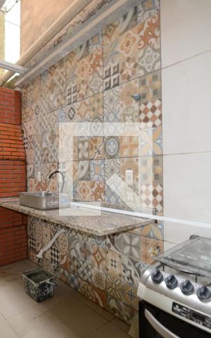 Casa à venda com 50m², 1 quarto e 1 vagaCozinha-Churrasqueira
