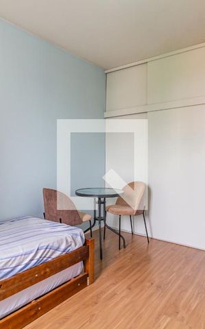 Apartamento para alugar com 39m², 1 quarto e 1 vagaQuarto