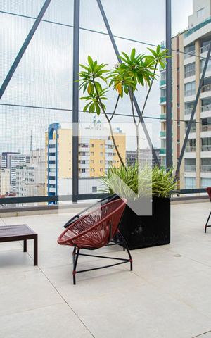 Studio para alugar com 25m², 1 quarto e sem vaga Studio para alugar com 25m², 1 quarto e sem vagaÁrea comum - Terraço