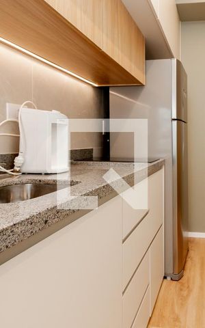 Studio à venda com 25m², 1 quarto e sem vaga Studio à venda com 25m², 1 quarto e sem vagaCozinha