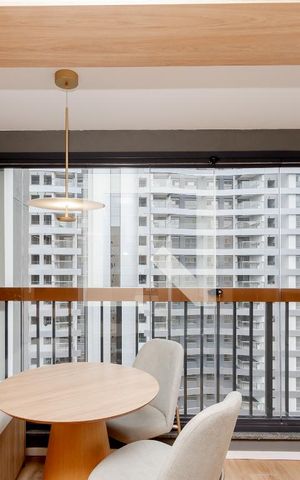 Studio à venda com 25m², 1 quarto e sem vaga Studio à venda com 25m², 1 quarto e sem vagaVaranda