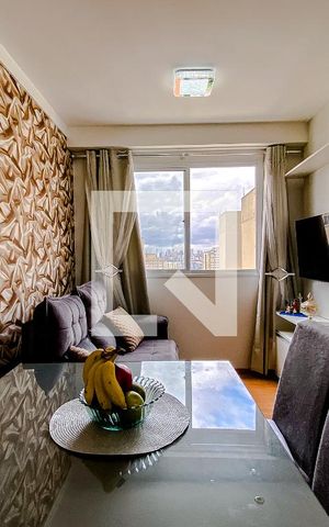 Apartamento à venda com 41m², 2 quartos e 1 vagaSala