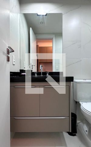 Apartamento para alugar com 25m², 1 quarto e sem vagaBanheiro