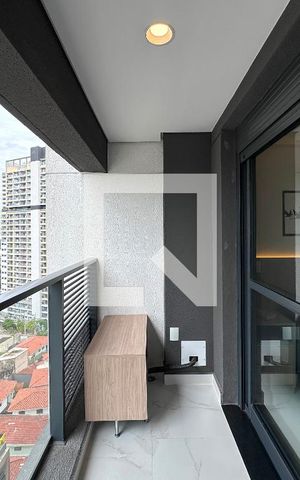 Apartamento para alugar com 25m², 1 quarto e sem vagaSacada