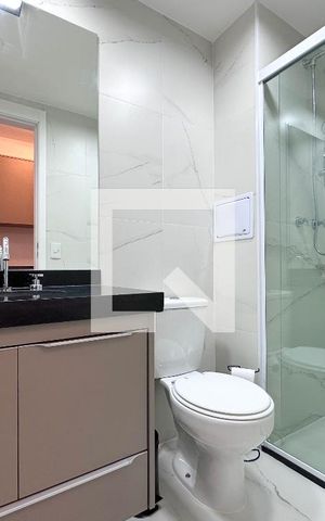 Apartamento para alugar com 25m², 1 quarto e sem vagaBanheiro
