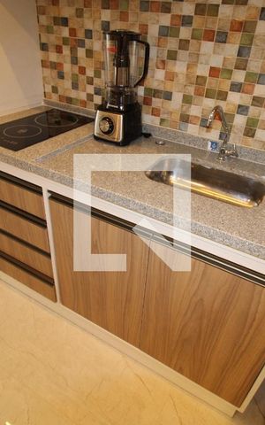 Studio para alugar com 25m², 1 quarto e sem vagaCozinha - Armários