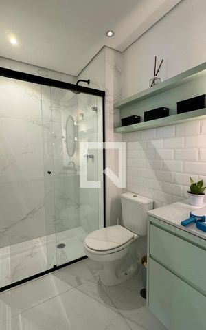 Apartamento à venda com 54m², 1 quarto e 1 vagaBanheiro da Suíte 1