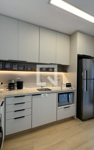 Apartamento à venda com 54m², 1 quarto e 1 vagaCozinha