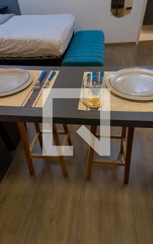 Studio para alugar com 26m², 1 quarto e sem vaga Studio para alugar com 26m², 1 quarto e sem vagaCozinha