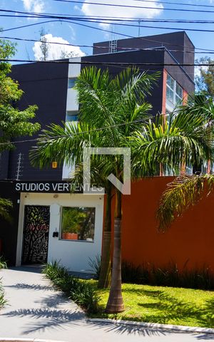 Studio para alugar com 22m², 1 quarto e sem vaga Studio para alugar com 22m², 1 quarto e sem vagaFachada