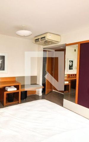 Apartamento à venda com 25m², 1 quarto e 1 vagaQuarto