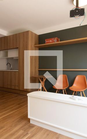 Apartamento para alugar com 52m², 1 quarto e sem vaga Apartamento para alugar com 52m², 1 quarto e sem vagaSala e Quarto