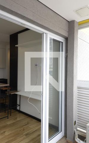 Studio para alugar com 29m², 1 quarto e 1 vagaVaranda