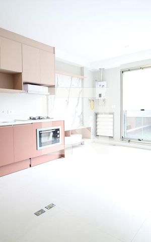 Studio para alugar com 38m², 1 quarto e sem vagaSala/Cozinha
