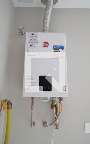 Studio para alugar com 38m², 1 quarto e sem vagaDetalhe da Sala/Cozinha