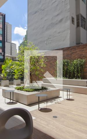 Studio para alugar com 27m², 1 quarto e sem vaga Studio para alugar com 27m², 1 quarto e sem vagaÁrea externa