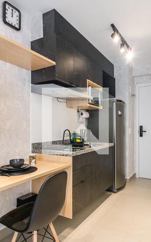 Apartamento à venda com 27m², 1 quarto e sem vagaCozinha