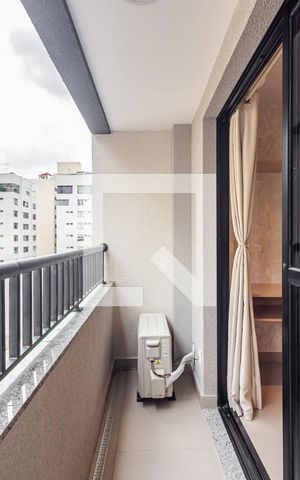 Apartamento à venda com 27m², 1 quarto e sem vagaVaranda