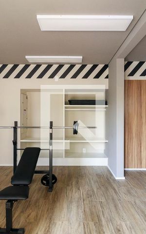Apartamento para alugar com 31m², 1 quarto e sem vagaAcademia