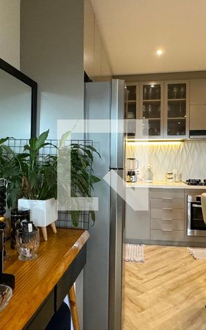 Apartamento à venda com 55m², 1 quarto e 1 vagaCozinha