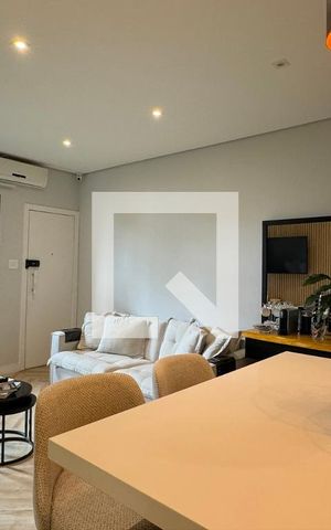 Apartamento à venda com 55m², 1 quarto e 1 vagaSala