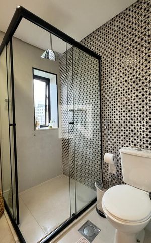 Apartamento à venda com 55m², 1 quarto e 1 vagaBanheiro