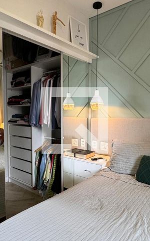 Apartamento à venda com 55m², 1 quarto e 1 vagaQuarto 1