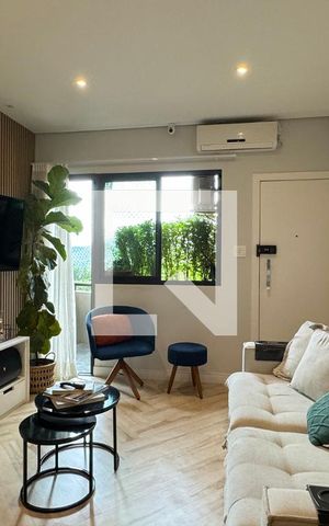 Apartamento à venda com 55m², 1 quarto e 1 vagaSala