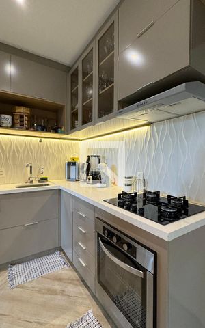 Apartamento à venda com 55m², 1 quarto e 1 vagaCozinha