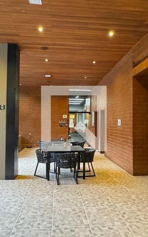 Apartamento à venda com 55m², 1 quarto e 1 vagaChurrasqueira
