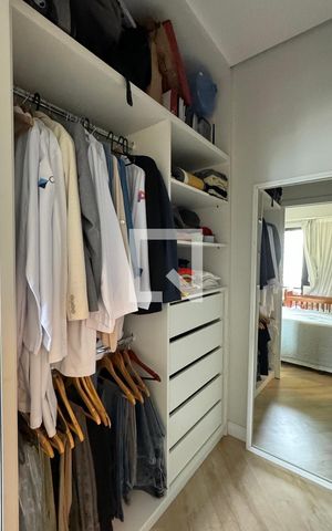 Apartamento à venda com 55m², 1 quarto e 1 vagaCloset do quarto 1
