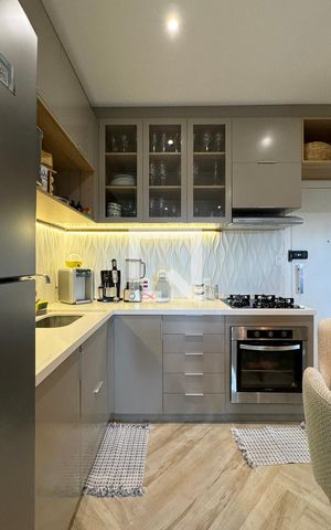 Apartamento à venda com 55m², 1 quarto e 1 vagaCozinha
