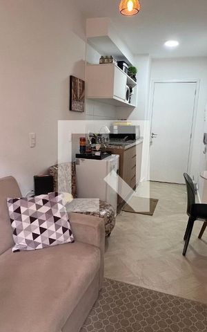 Studio à venda com 28m², 1 quarto e sem vaga Studio à venda com 28m², 1 quarto e sem vagaSala