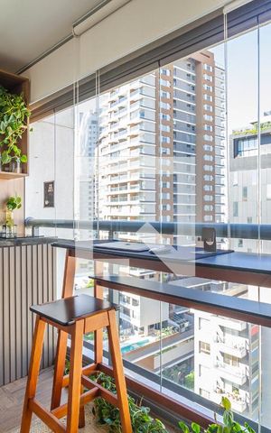 Apartamento para alugar com 31m², 1 quarto e sem vagaVaranda Gourmet