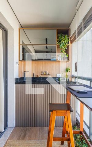 Apartamento para alugar com 31m², 1 quarto e sem vagaVaranda Gourmet