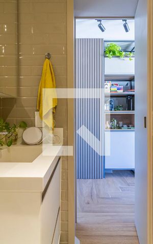 Apartamento para alugar com 31m², 1 quarto e sem vagaBanheiro