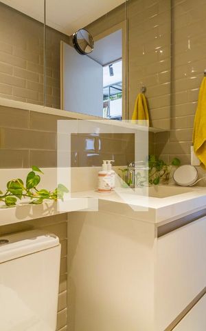 Apartamento para alugar com 31m², 1 quarto e sem vagaBanheiro