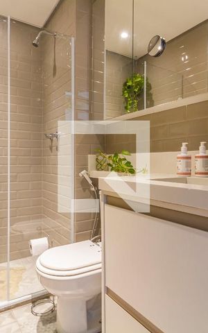Apartamento para alugar com 31m², 1 quarto e sem vagaBanheiro