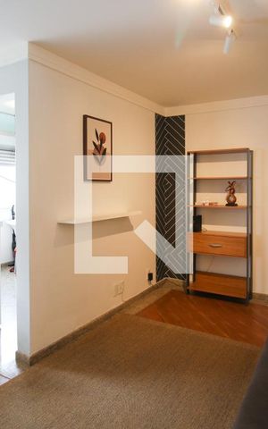 Apartamento para alugar com 60m², 1 quarto e 1 vaga Apartamento para alugar com 60m², 1 quarto e 1 vagaSala