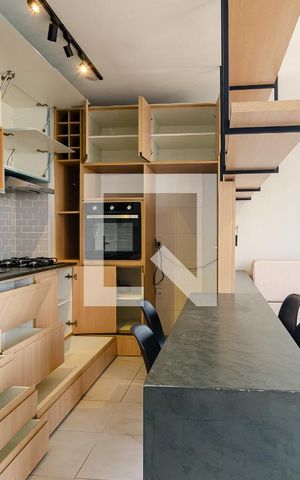 Apartamento à venda com 35m², 1 quarto e sem vaga Apartamento à venda com 35m², 1 quarto e sem vagaCozinha