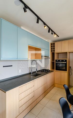 Apartamento à venda com 35m², 1 quarto e sem vaga Apartamento à venda com 35m², 1 quarto e sem vagaCozinha