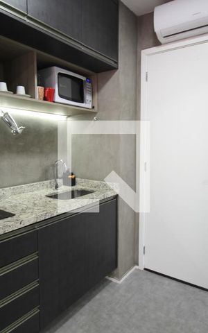 Studio à venda com 20m², 1 quarto e sem vagaCozinha