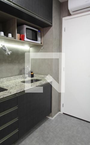 Studio à venda com 20m², 1 quarto e sem vagaCozinha