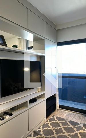 Studio para alugar com 35m², 1 quarto e sem vaga Studio para alugar com 35m², 1 quarto e sem vagaSala