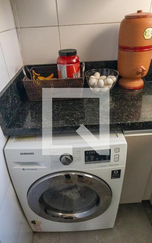Apartamento para alugar com 37m², 2 quartos e 1 vagaCozinha e Área de Serviço