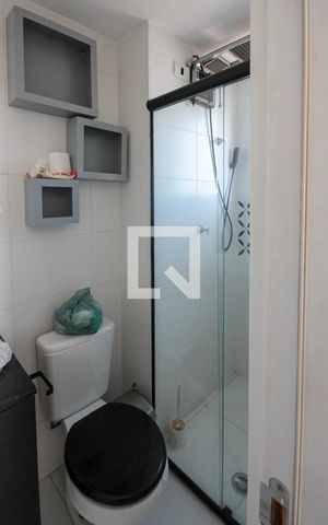 Apartamento para alugar com 30m², 1 quarto e sem vaga Apartamento para alugar com 30m², 1 quarto e sem vagaBanheiro