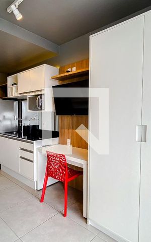 Studio para alugar com 22m², 1 quarto e sem vagaSala/Quarto