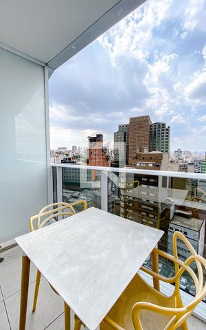 Studio para alugar com 22m², 1 quarto e sem vagaVaranda do Sala/Quarto